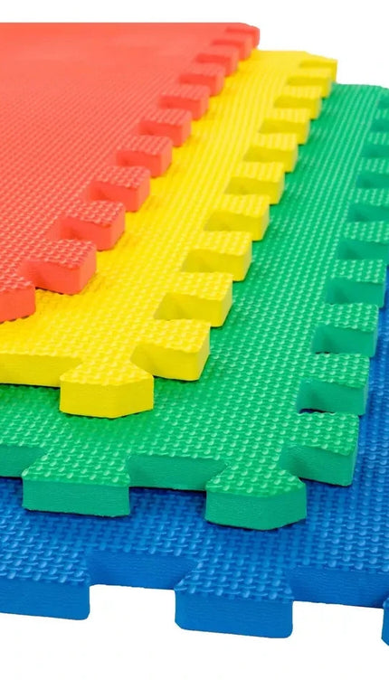 EVA Foam Interlocking Multicolor Floor Mats 30 × 30cm