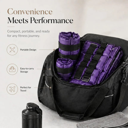 Ankle Wrist Leg Weights Straps 2 PCS Running Yoga Gym Training Exercise Fitness