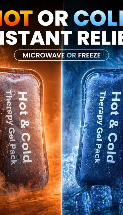 Reusable Hot & Cold Gel Pack – Small, Medium, Large | 1, 2 or 3 Pack