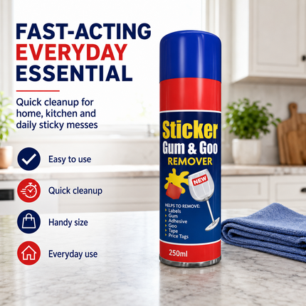 Sticker Remover Spray Gel Label Adhesive Cleaner 250ml