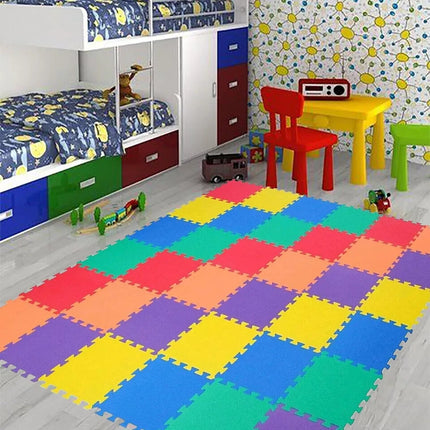 Eva Foam Mat Gym Floor Mats Foam Yoga & Play Thick Interlocking Tiles 30x30cm