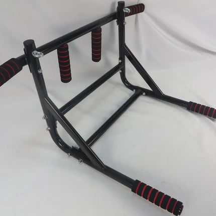 Pull Up Bar Wall Mounted Chin Up H Duty Power Tower Dip Station Multifunctional
