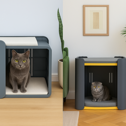 Double Layer Pet Bed for Cats and Dogs