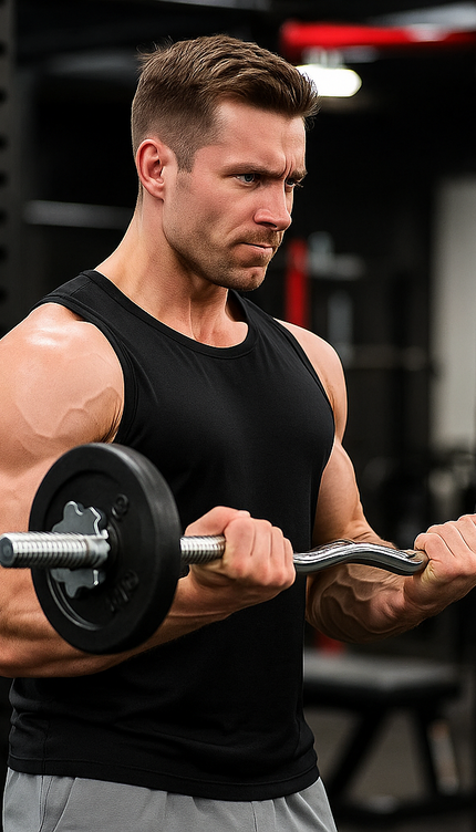 50kg Cast Iron Dumbbell & Barbell Set