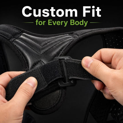 Posture Corrector Bad Back Lumbar Shoulder Support Belt Brace Men Women