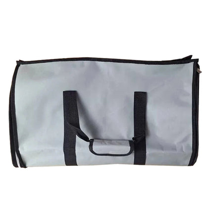 Foldable Large Duffel Travel Bag Weekend Garment Storage Carrier Suit Cover Grey