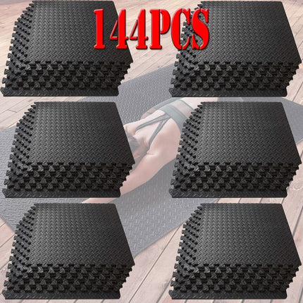 EVA Foam Gym Floor Mats Interlocking Tiles Soft Yoga Kids Play Hot Tub Spa Pads