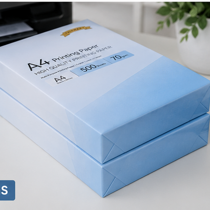 A4 Printer Paper White 70gsm 1000 Sheets Multipurpose Inkjet Laser Copier 2-Ream
