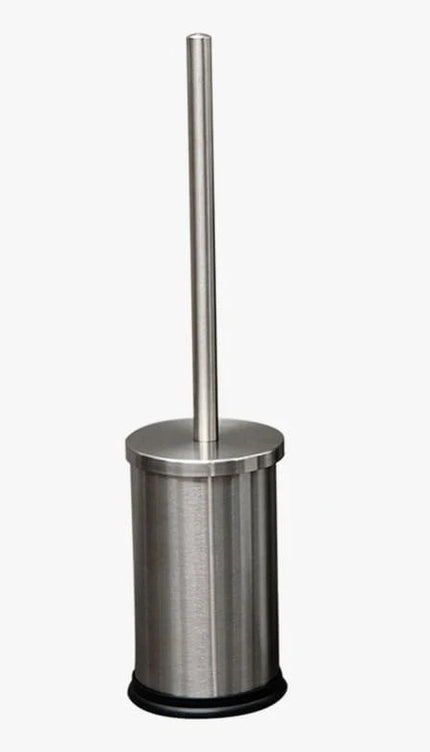 Stainless Steel Toilet Brush & Holder Bathroom WC Cleaning Brush Set Long Handle