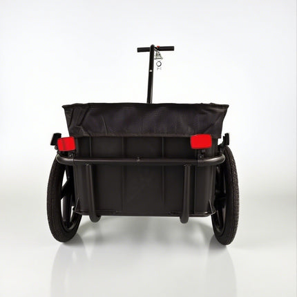 Bike Cargo Trailer with Storage Box & Waterproof Cover