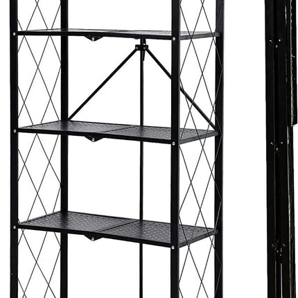 Folding Shelf Storage Portable Rack Shelves Garage Kitchen Warehouse Pantry Shed