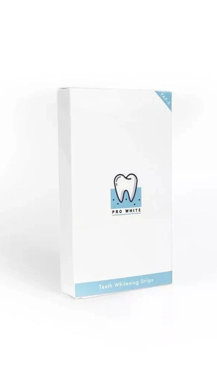 PAP-X Fluoride Free Pro White Teeth Whitening Strips- 7 Treatment 14 Strips