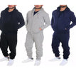 S / Black / Zip Hoodie Tracksuit Set