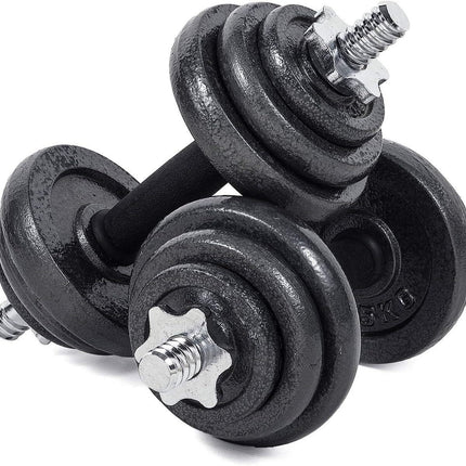 Adjustable Dumbbell & Barbell Set 15KG-50KG