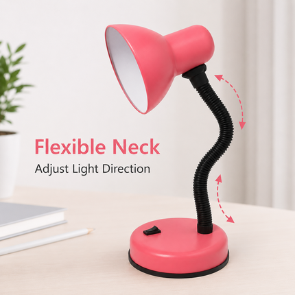 Study Desk Lamp Flexible Neck E27 40W Simple Design for Study Work Room Home