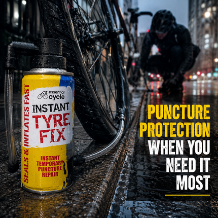 Instant Tyre Fix Spray 200ml Bike Car Puncture Repair Kit