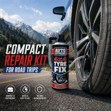 Tyre Fix Spray 450ml Emergency Puncture Repair For Car SUV