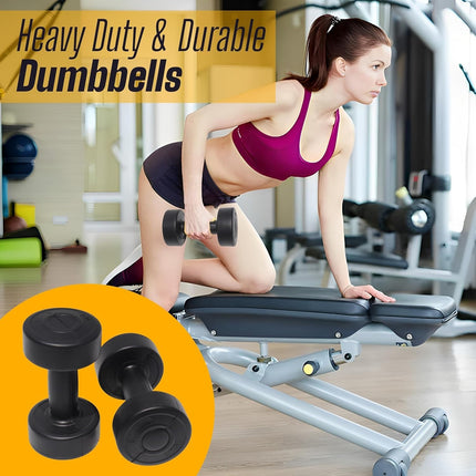 12kg Dumbbell Set with Rack (1-3kg Pairs)