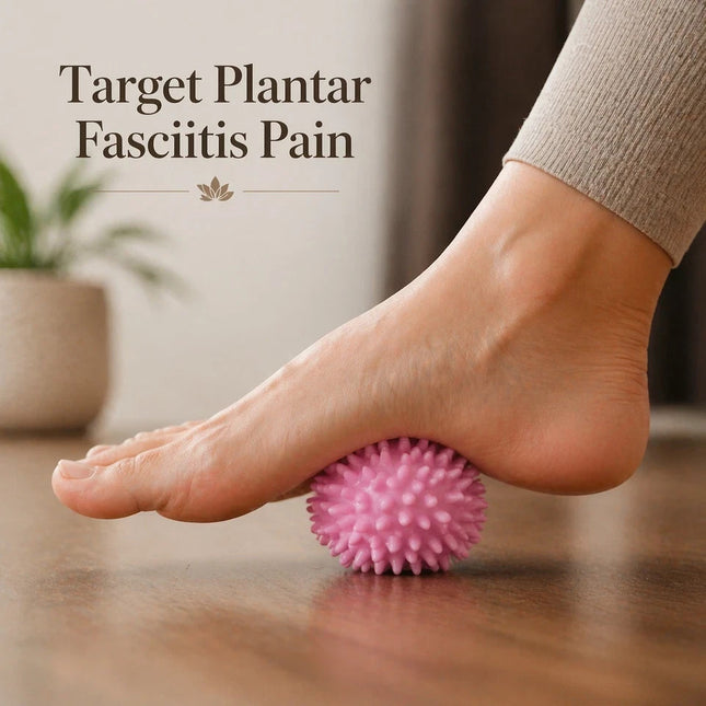 Massage Ball Set Muscle Relieve Pain Recovery & Therapy Lacrosse & Spiky Balls