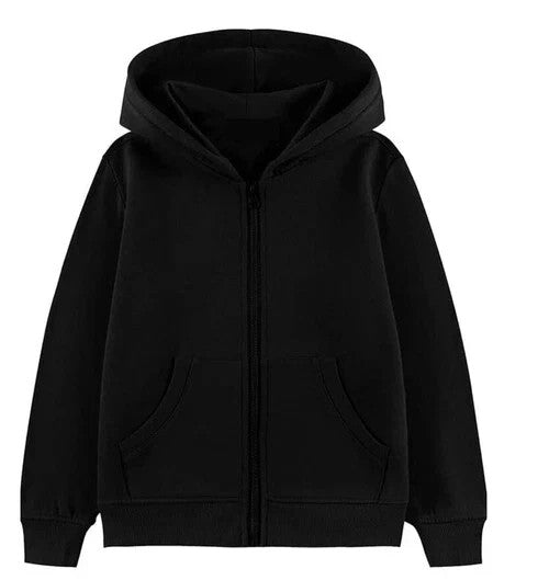 Mens Hoodies Zip Hooded Fleece Sweatshirt Top Jacket Plain Coat Warm Jumper