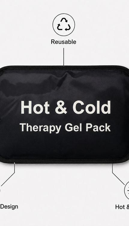 Reusable Hot & Cold Gel Pack – Small, Medium, Large | 1, 2 or 3 Pack