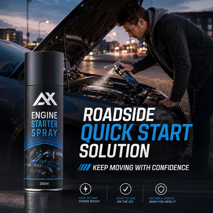 Quick Engine Start Spray 250ml Petrol & Diesel Easy Start Aerosol Car Van Truck