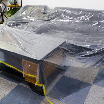 Garden Plastic Cover For Multi-purpose Cars, BBQ, Motorbikes & Rain Dust 4x6ft