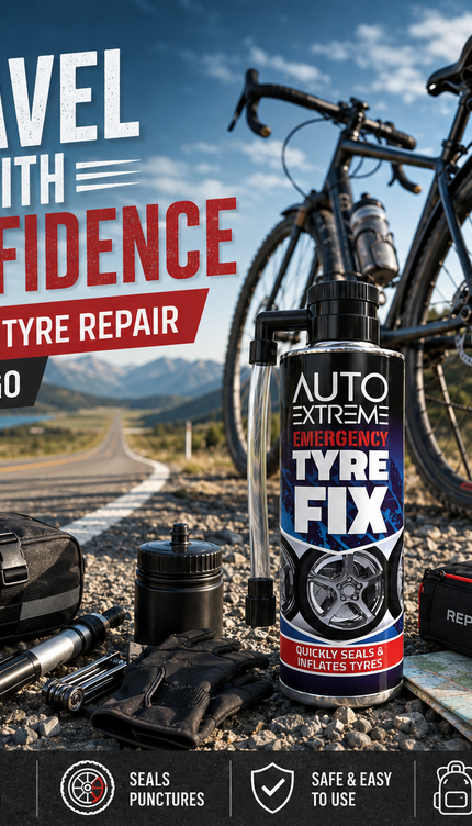 Instant Tyre Fix Spray Bicycle Bike Can Emergency Puncture Repair Sealer 300ml