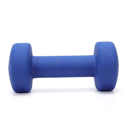 Neoprene Dumbbells 10KG x 2 Weights Iron Hand Aerobic Workout Fitness Gym Blue