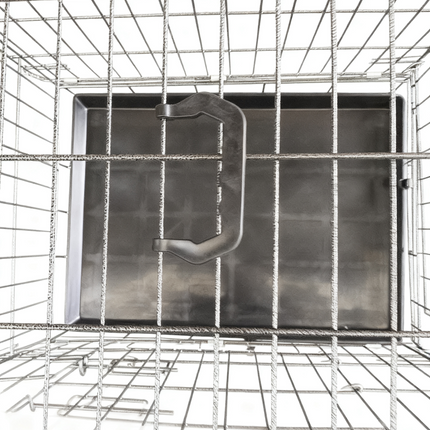 Pet Cage Metal Puppy Training Crate Portable Dog Carrier Suitable for Cats & Dog