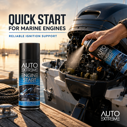Quick Engine Start Spray 250ml Petrol & Diesel Easy Start Aerosol Car Van Truck