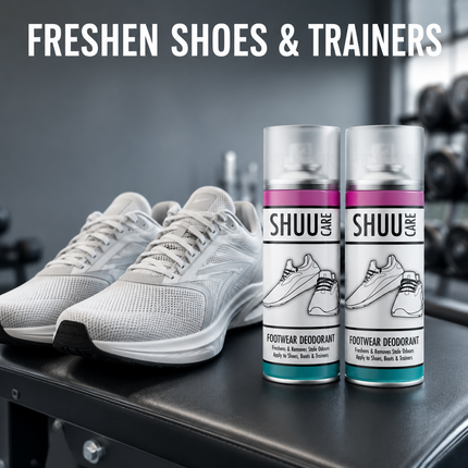 2x Shoe Boot Deodorant Spray Odour Remover Footwear Freshener Neutraliser 250ml