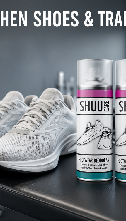 2x Shoe Boot Deodorant Spray Odour Remover Footwear Freshener Neutraliser 250ml