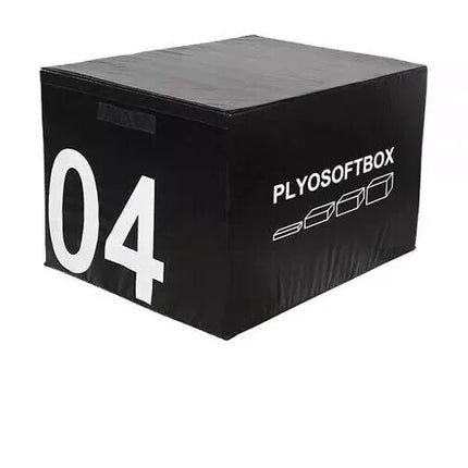 60cm Soft Foam Plyometric Jump Box Stackable Gym Fitness Exercise Equipment