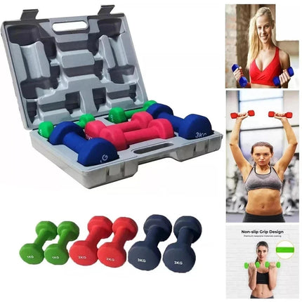 Neoprene Dumbbell Set Pair