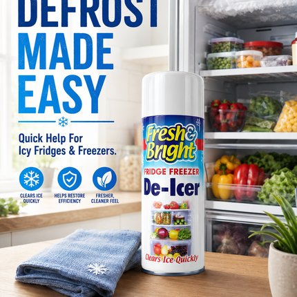 Fridge Freezer De Icer Spray 200ML Fast Defrost