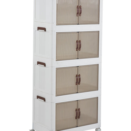 3/4 Drawer Storage Cabinet Plastic Home & Office Multi Purpose Organiser Unit