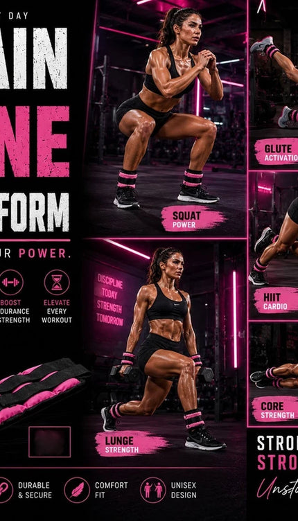 3kg Ankle & Wrist Weights – Pair