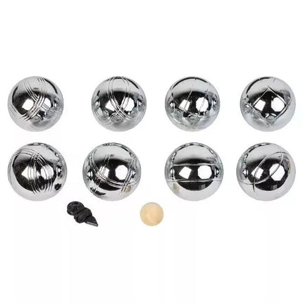 French Boules Set Pack Of 8 Outdoor Garden Beach Petanque Ball Game & Carry Case
