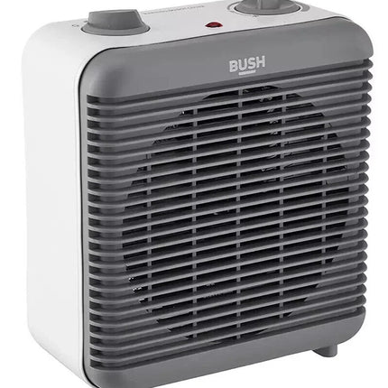 Bush Upright Fan Heater 2kW With 2 Heat Settings Thermostat Control FH-28T-NEW