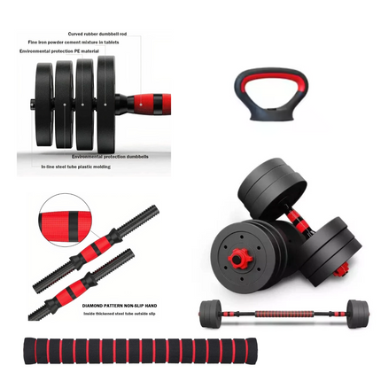 Adjustable Dumbbell Replacement Spare Plates Grip Rods & Kettlebell Part Fitness