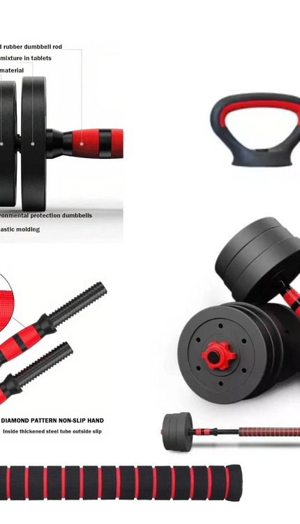 Adjustable Dumbbell Replacement Spare Plates Grip Rods & Kettlebell Part Fitness