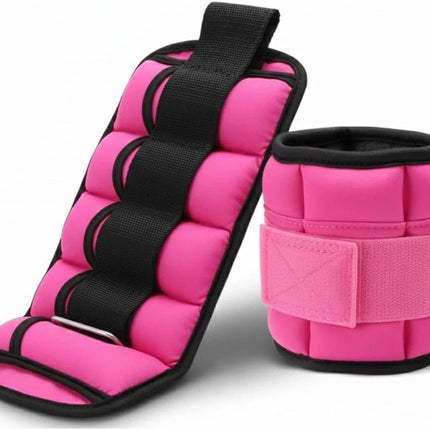 Ankle Wrist Leg Weights Straps 2 PCS Running Yoga Gym Training Exercise Fitness