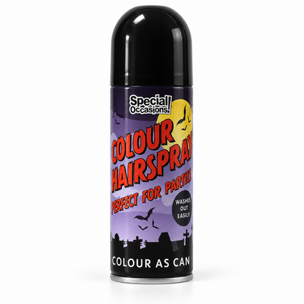 Halloween Hair Colour Spray 200ml Temporary Wash Out Fancy Dress Up Party Dye
