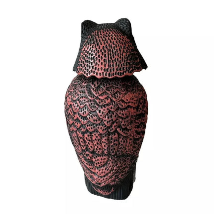 Hawk Owl Heron Decoy Bird Pest Control Cat Repeller Pond Garden Scare Ornament