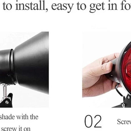 Infrared Red Light Therapy Medical Heat Pain Relief Lamp For Back & Body Therapy