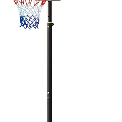 Portable Basketball Hoop Stand Adjustable 6.5-10FT Height Backboard Wheeled Base