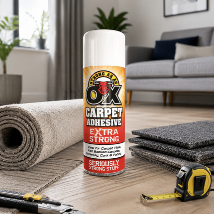 Adhesive Glue Spray Heavy Duty 500ML For Carpet Vinyl