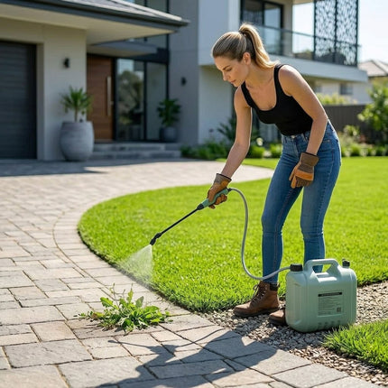 8L Electric Pressure Sprayer Bottle Portable Garden Weed Spray Tank USB Recharge