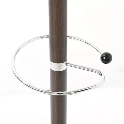 Freestanding Coat Rack Marble Base Stand Jacket Clothes Umbrella Garment Hanger